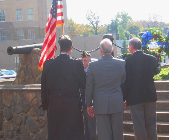 Veterans Day wreath, 2005.